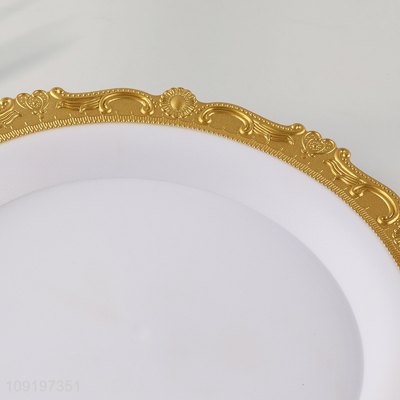 Factory Supply Plastic Serving Tray Plastic Serving Platter for Wedding