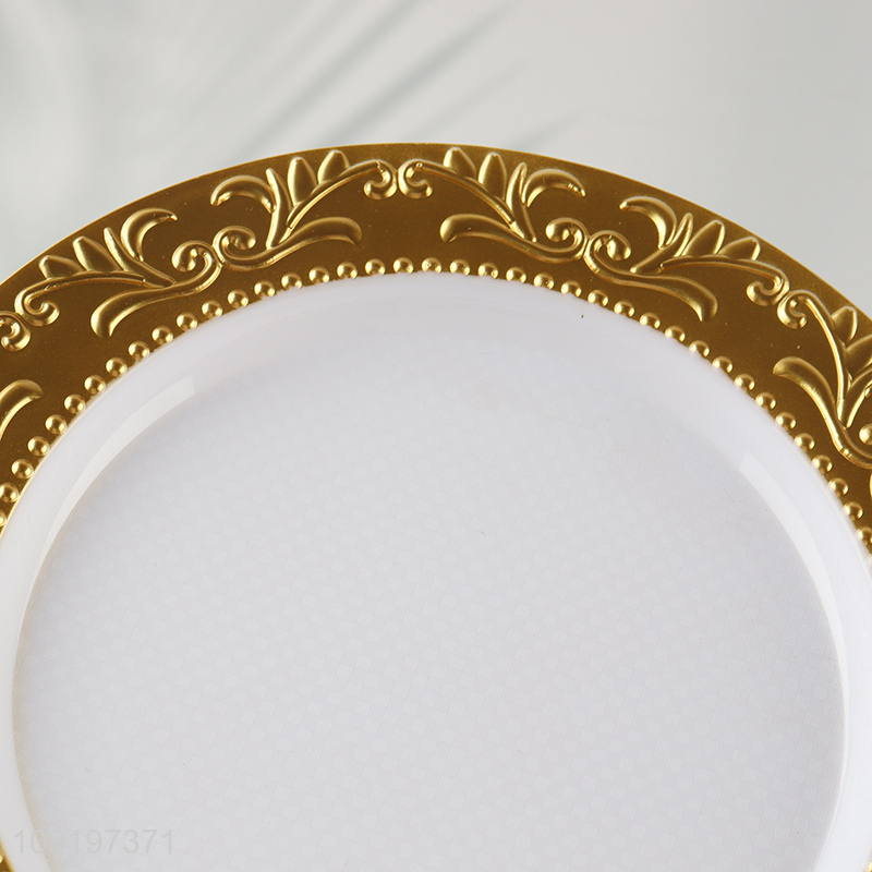 Good Quality Serving Tray Plastic Serving Platter for Fruits Snacks