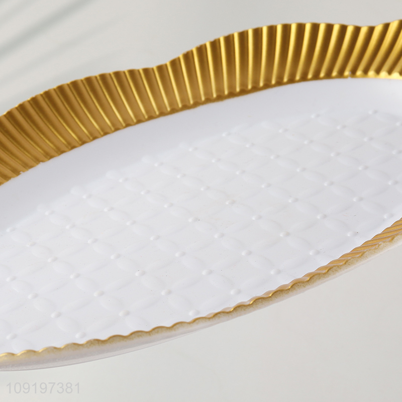 Wholesale Plastic Serving Tray for Parties Baby Shower Birthday Wedding