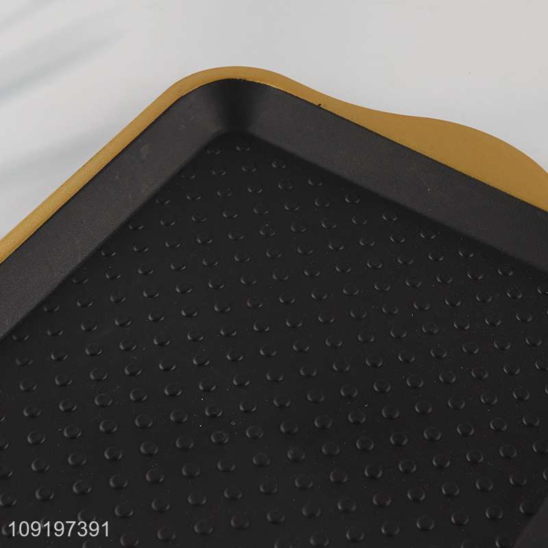 Factory Supply Plastic Serving Tray Reusable Serving Platter for Food