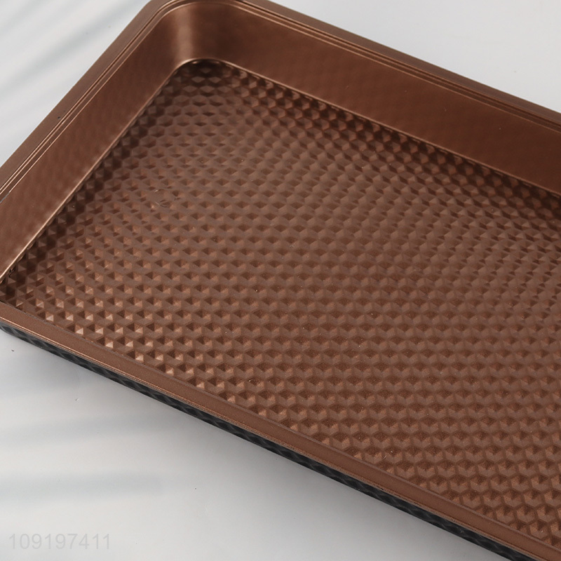 High Quality Plastic Serving Tray Reusable Plastic Dessert Serving Tray