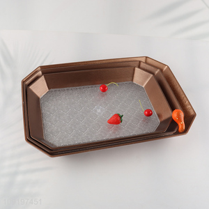 Wholesale Plastic Serving Tray Plastic Serving Platter Party Serving Tray