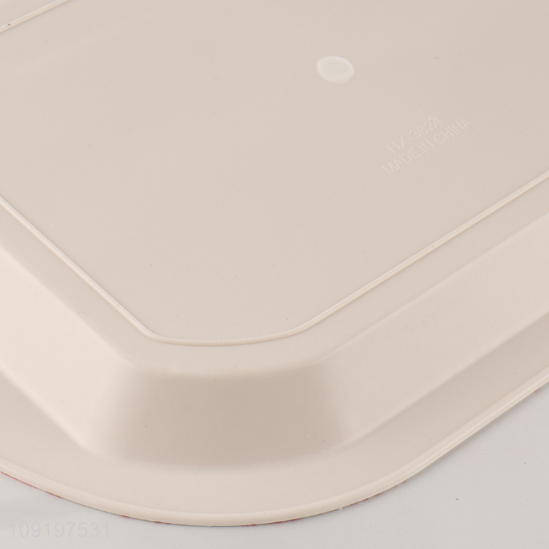 High Quality Plastic Serving Tray Dessert Serving Tray Christmas Platter