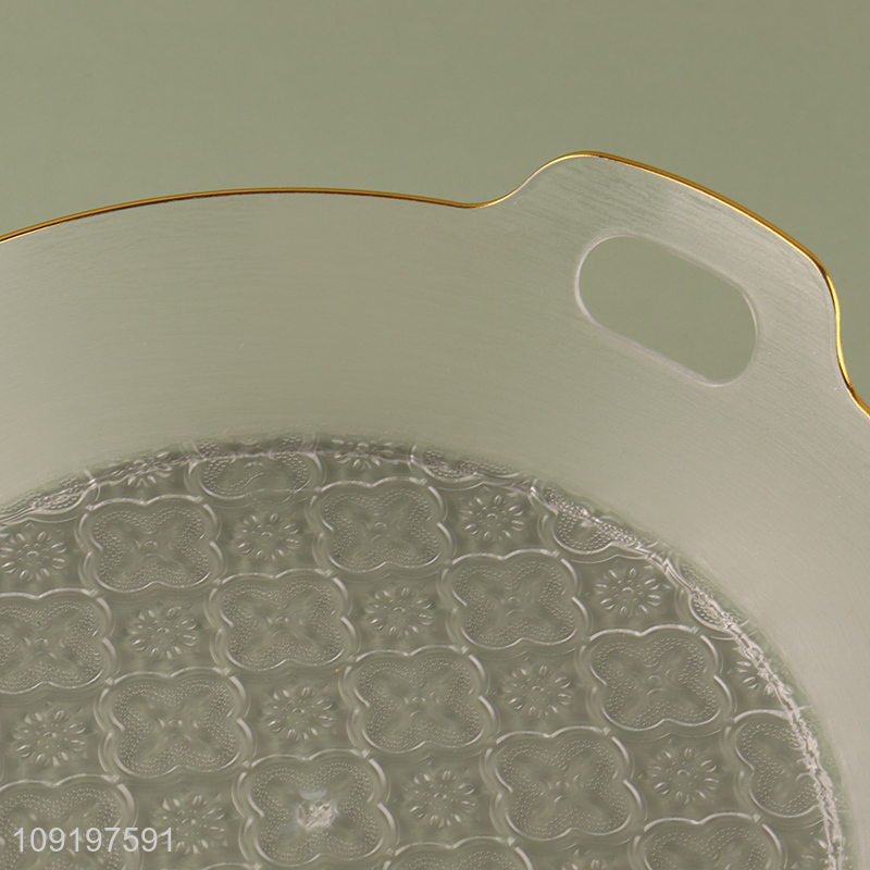 Online Wholesale Plastic Serving Tray Food Serving Tray with Handles