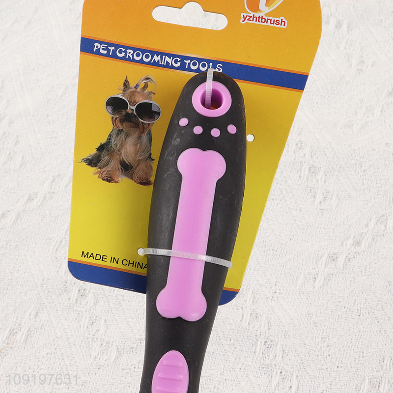 China products professional pet grooming tool pet hair comb pet brush