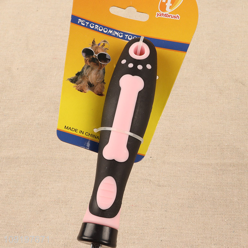 Good selling professional pet hair comb pet hair remover brush wholesale