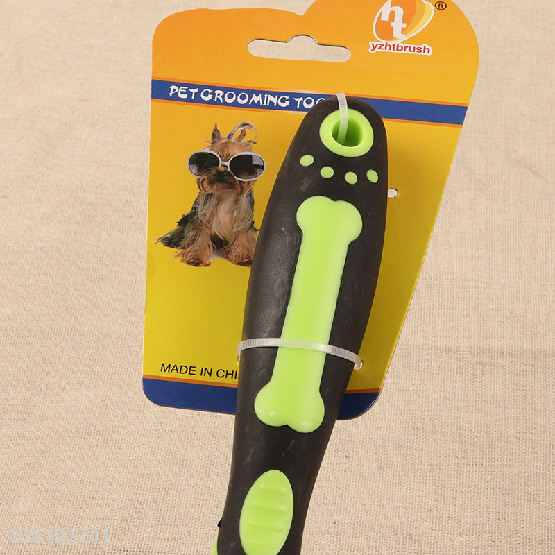 Good price pet hair cleaning brush pet prevent knot brush for sale