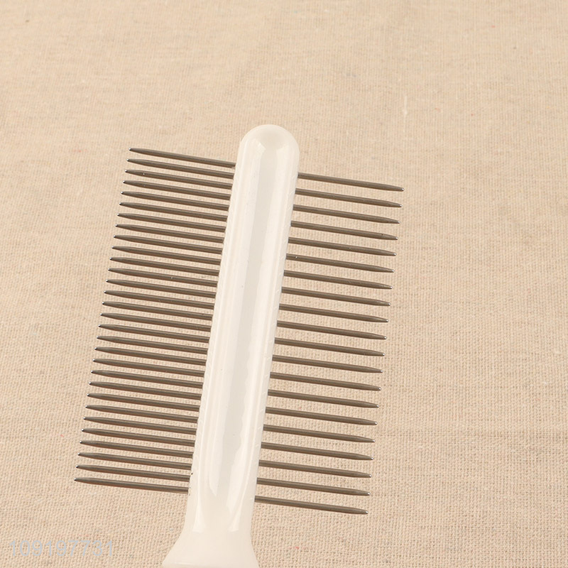 Top products double-sided pet hair comb pet hair remover brush for sale