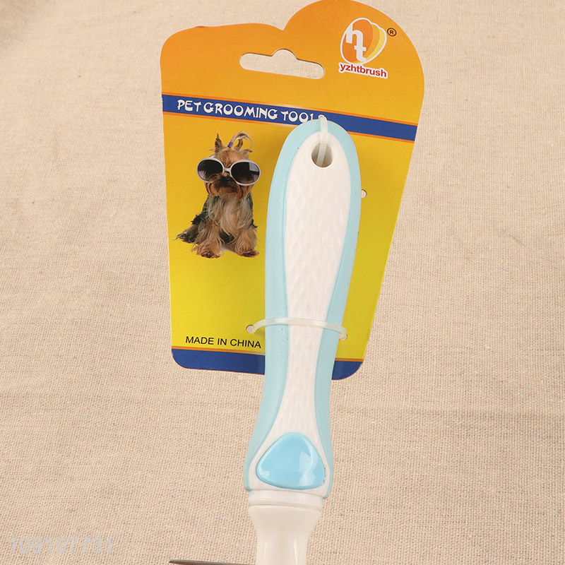 Top products double-sided pet hair comb pet hair remover brush for sale