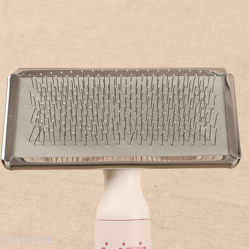 Best selling rectangle pet supplies pet hair comb pet hair remover brush