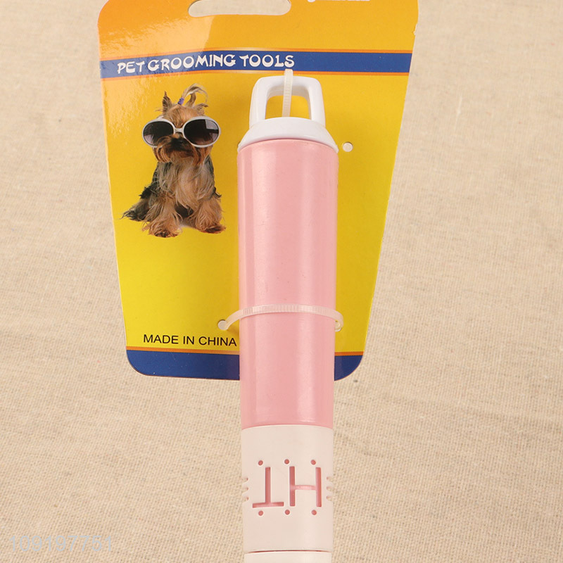 Best selling rectangle pet supplies pet hair comb pet hair remover brush