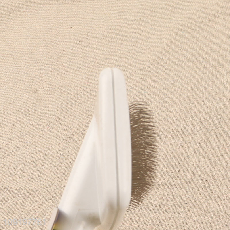 Factory supply rectangle massage pet hair comb pet hair remover brush for sale