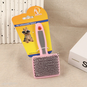 Most popular pet grooming tool pet hair comb pet hair remover brush for sale