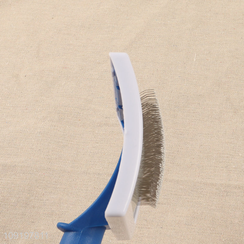 Factory direct sale rectangle pet hair comb pet hair remover brush wholesale