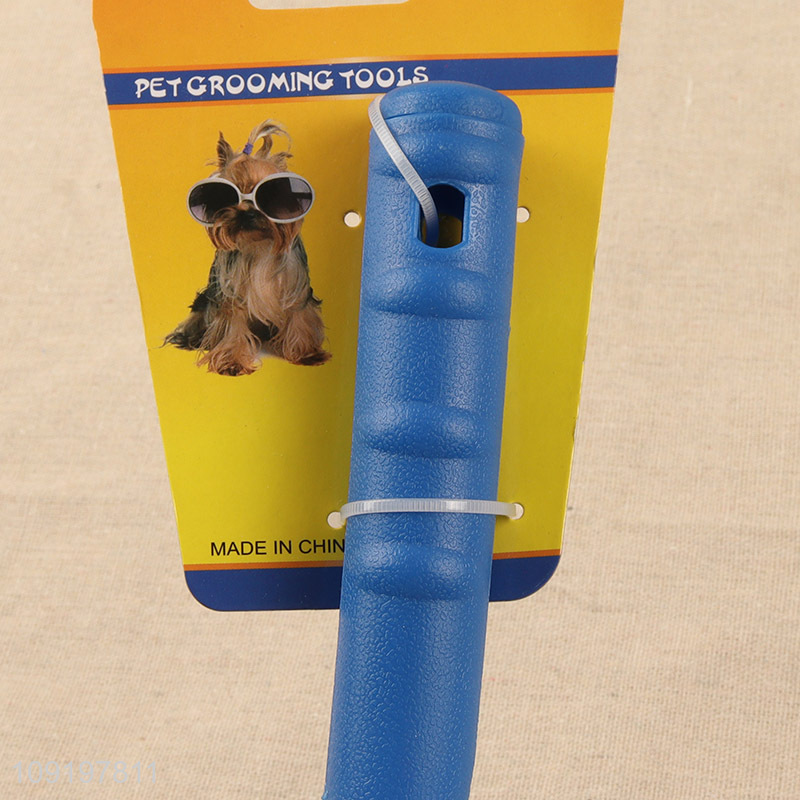 Factory direct sale rectangle pet hair comb pet hair remover brush wholesale