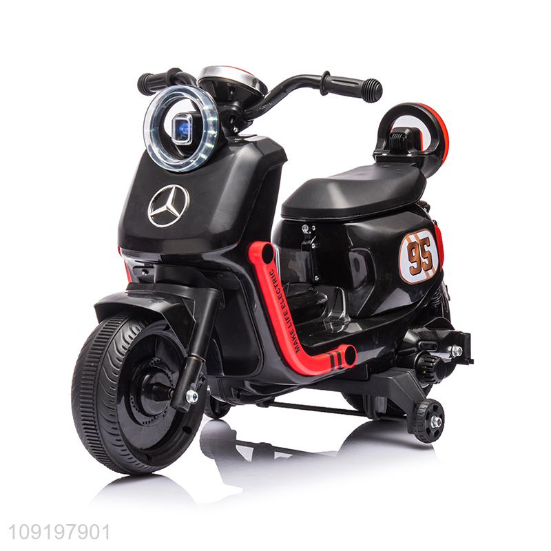 New Product Kids Ride on Cars Electric Motorcycle with LED Lights & Cargo