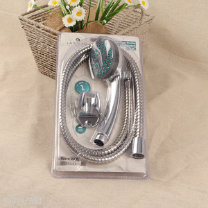 Top products home hotel bathroom accessories high pressure shower head set