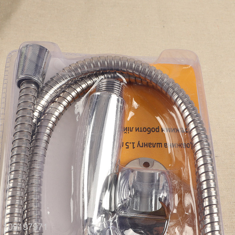 Yiwu market home hotel shower head set with shower hose