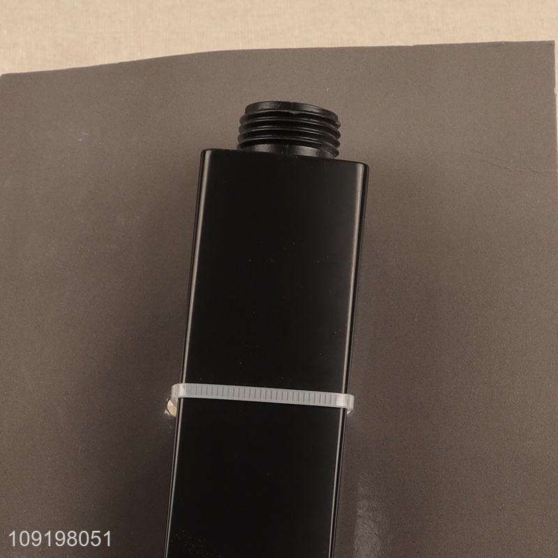 Online wholesale black bathroom accessories handheld high pressure shower head