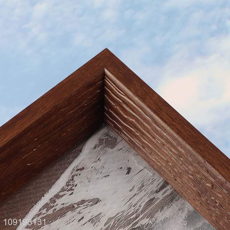 Factory price rectangle desktop standing 6*8inch photo frame picture frame