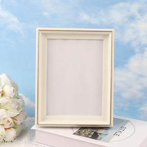 Low price rectangle wooden 6*8inch photo frame picture frame for sale