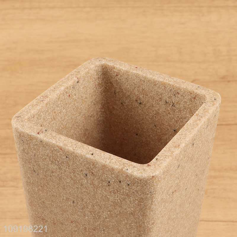 Top products home hotel mouthwash cup toothbrush cup for sale