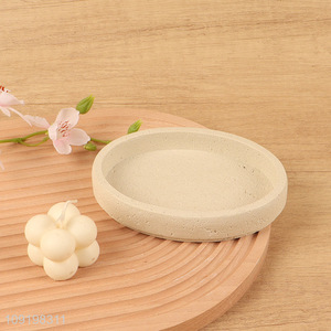 Factory direct sale oval <em>soap</em> tray <em>soap</em> <em>holder</em> for bathroom accessories