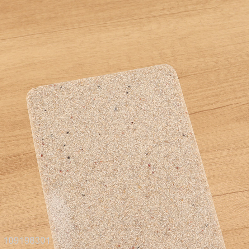 Top quality rectangle bathroom accessories soap tray soap holder