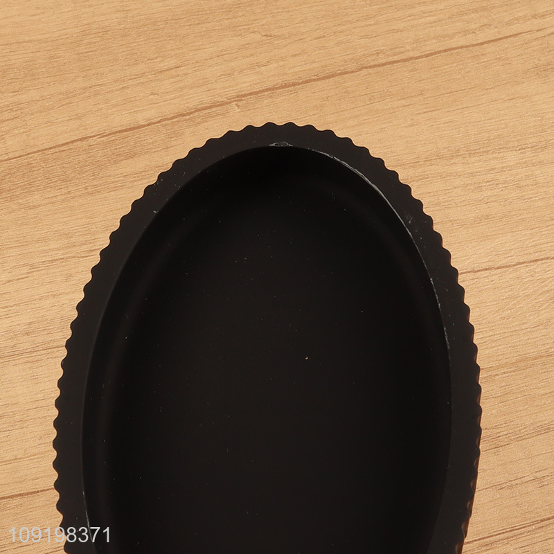 Most popular black bathroom accessories soap tray soap holder for sale