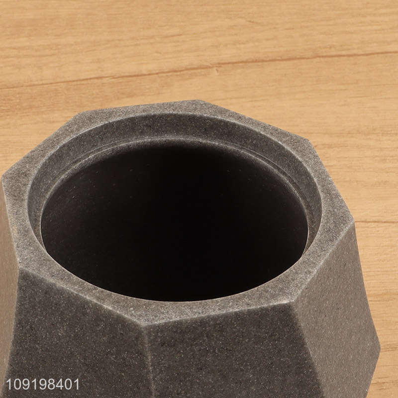 Hot items household cotton swab storage tank storage jar with lid