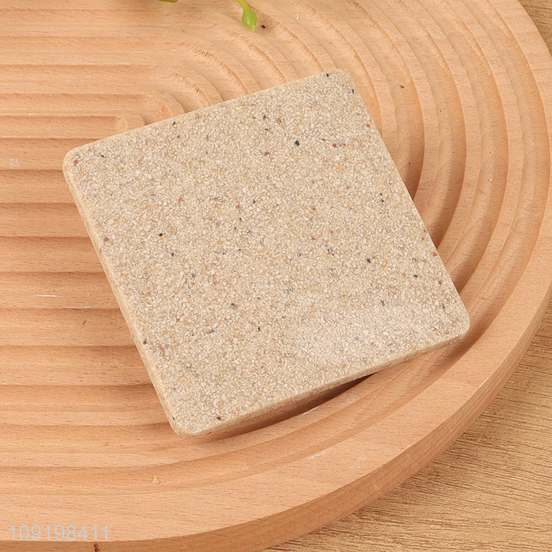 Top products square cotton swab storage tank storage jar with lid