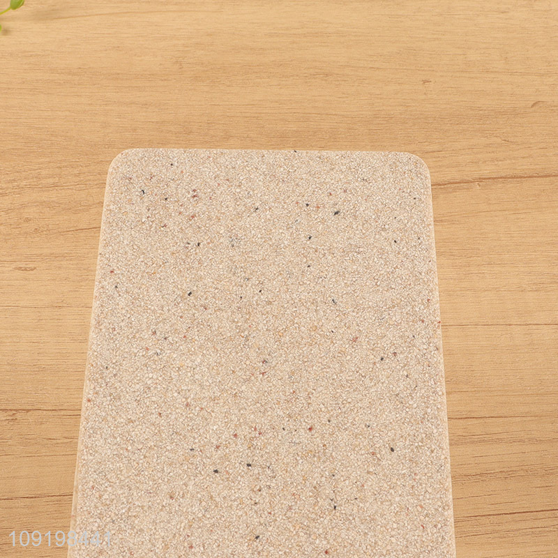 Top quality bathroom accessories rectangle hand sanitizer storage tray