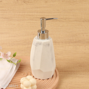 Most popular hand pressure liquid soap dispenser for bathroom accessories