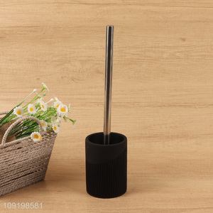 Top products bathroom accessories long handle toilet brush with holder