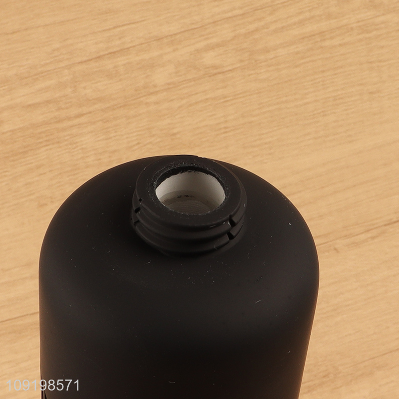 Yiwu market black home hotel liquid soap dispenser for bathroom accessories