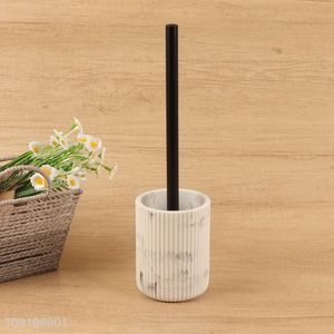 Hot sale household bathroom accessories toilet brush with holder