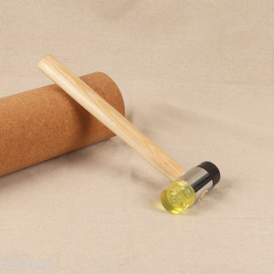 Top quality heavy duty shockproof hammer with wooden handle
