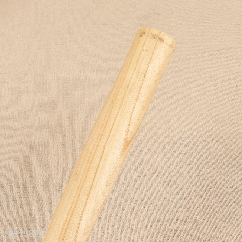 Factory price heavy duty rubber shockproof hammer with wooden handle