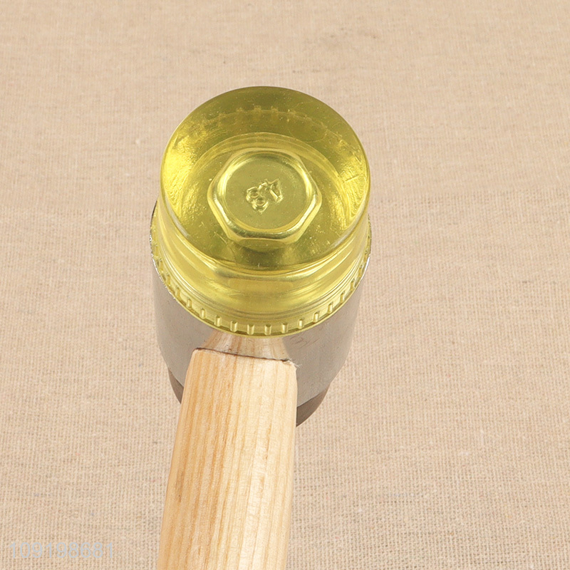Top quality heavy duty shockproof hammer with wooden handle