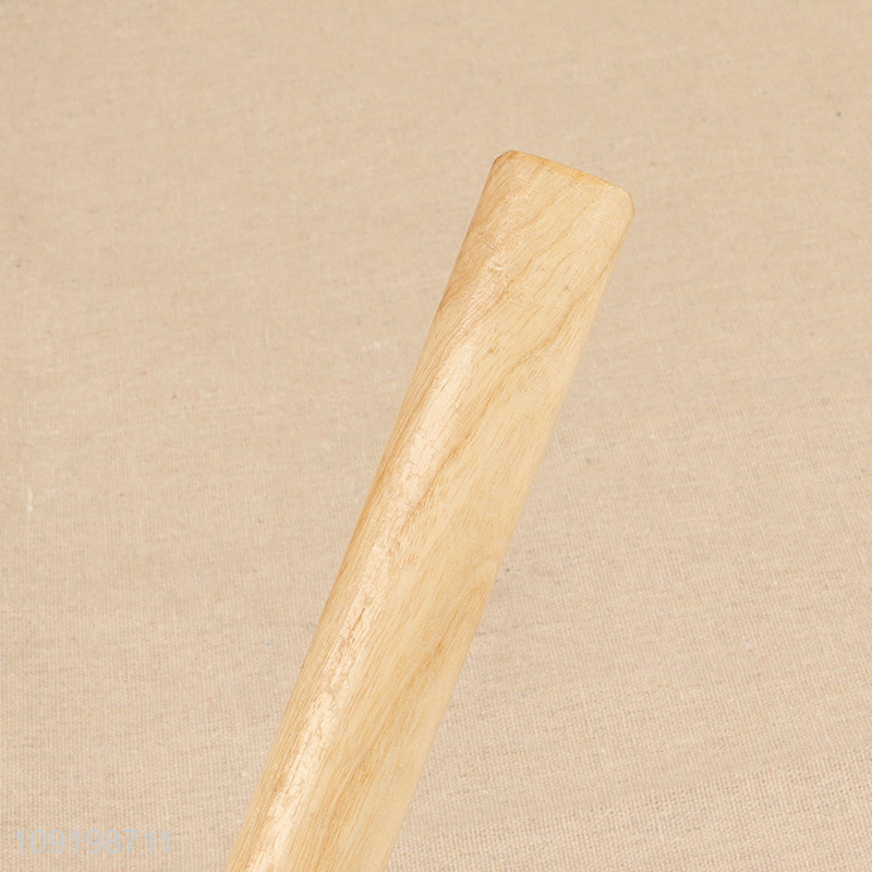 Best selling white heavy duty shockproof rubber hammer with wooden handle