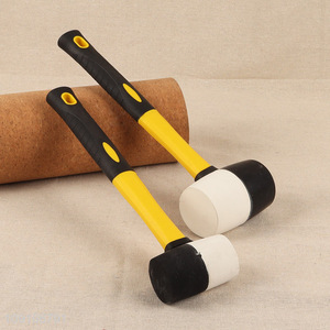 New arrival professional shockproof rubber hammer for hardware tool