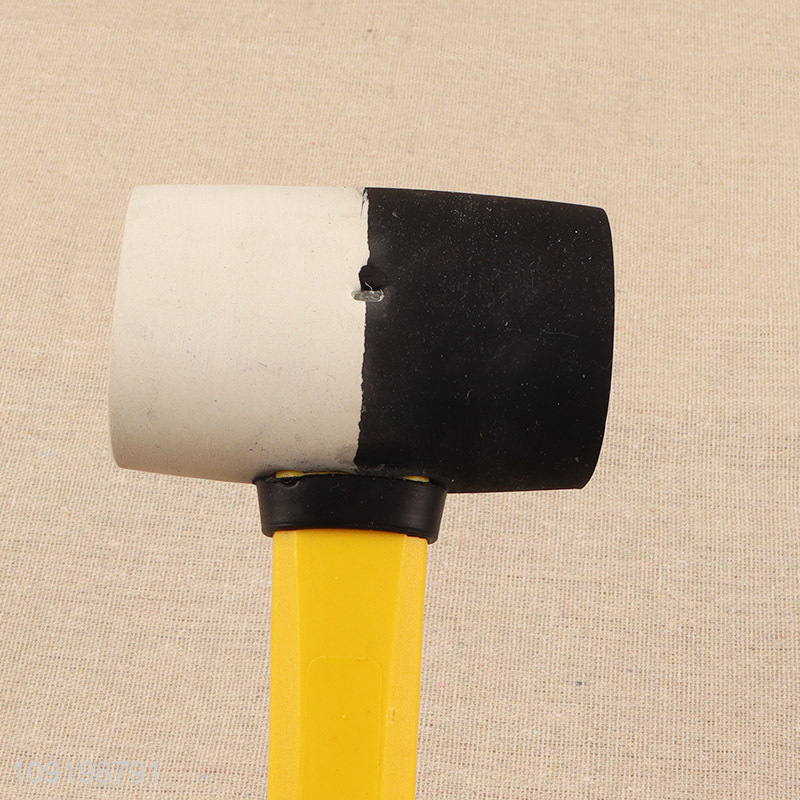 New arrival professional shockproof rubber hammer for hardware tool