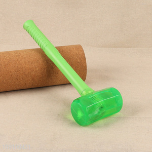 New product plastic handle elastic rubber hammer for hardware tool