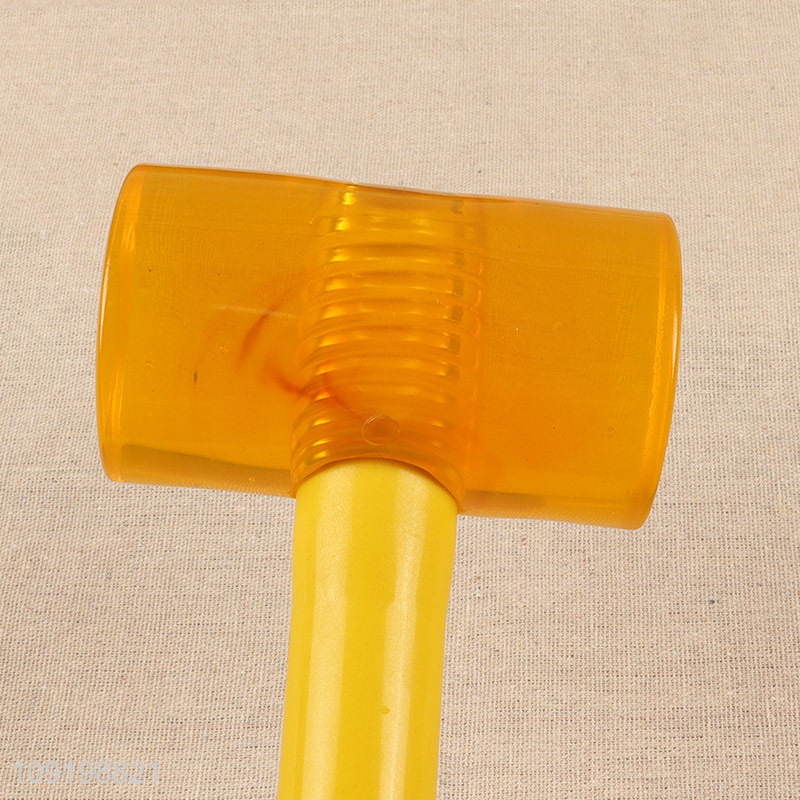 Factory direct sale plast handle round head shockproof hammer tool wholesale