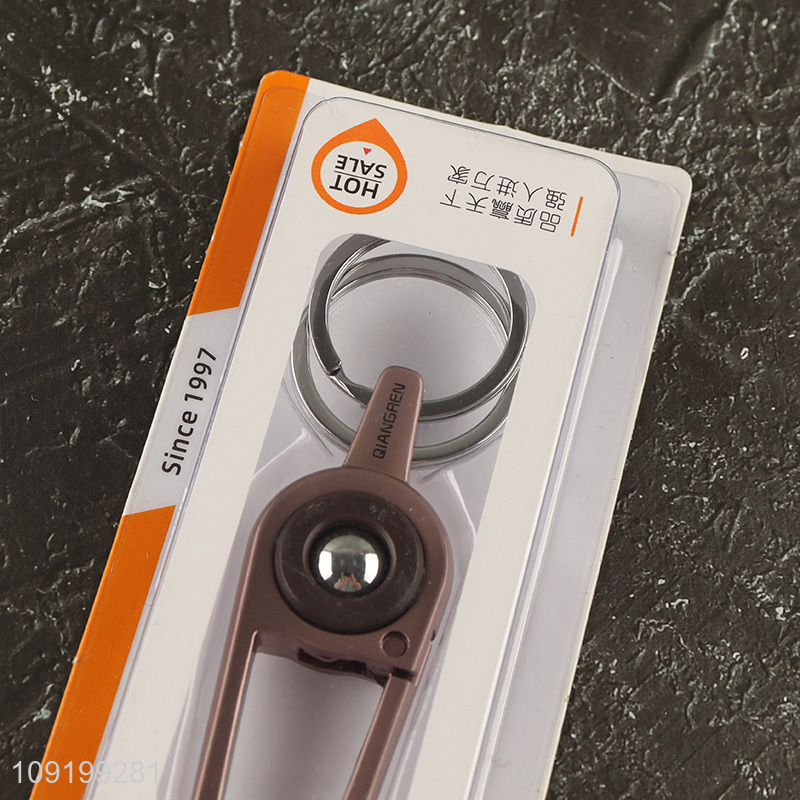 Factory Supply Zinc Alloy Metal Keychain Key Ring Key Organizer