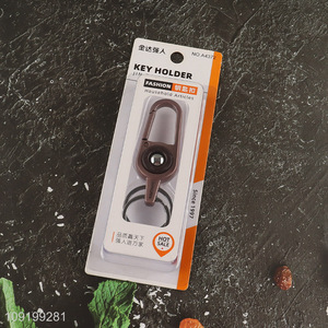 Factory Supply Zinc Alloy Metal Keychain Key Ring Key Organizer