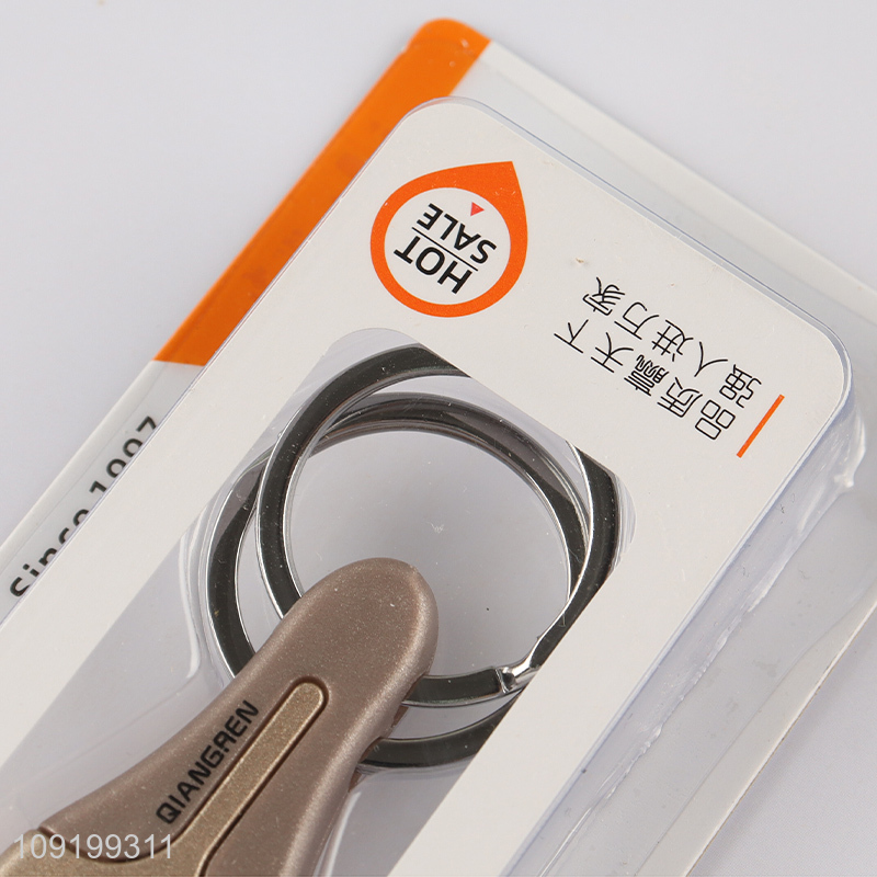 New Arrival Metal Keychain Anti-Lost Key Ring for Men Women