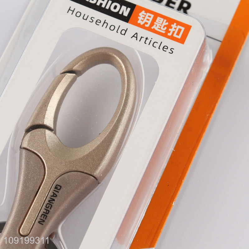 New Arrival Metal Keychain Anti-Lost Key Ring for Men Women