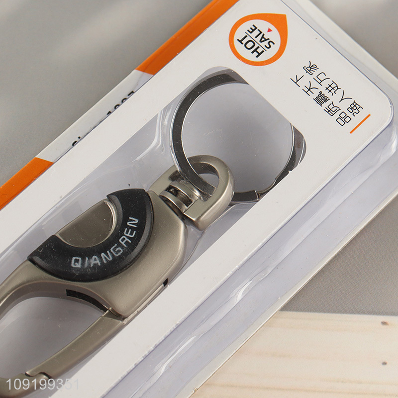 Factory Price Zinc Alloy Key Ring Heavy Duty Car Key Chain