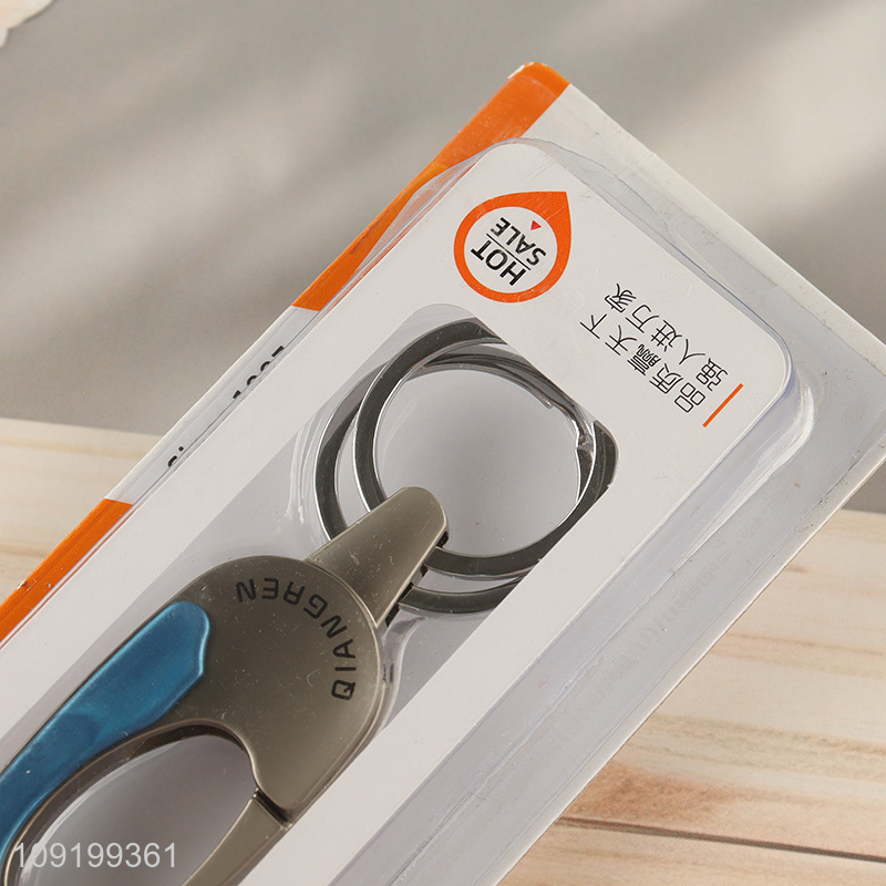 China Imports Metal Keychain Key Ring Custom Logo Car Key Ring